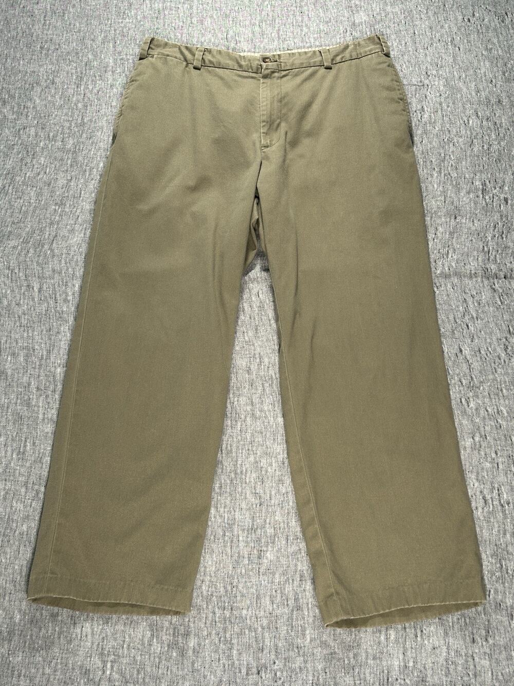 Bills Khakis M2 Pants Mens 38x28.5 Classic Fit Cotton Olive Green Made In USA
